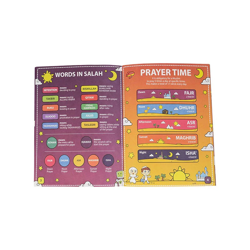 Smart Interactive Kids Prayer Mat Pink Version | Now with Salah Translation